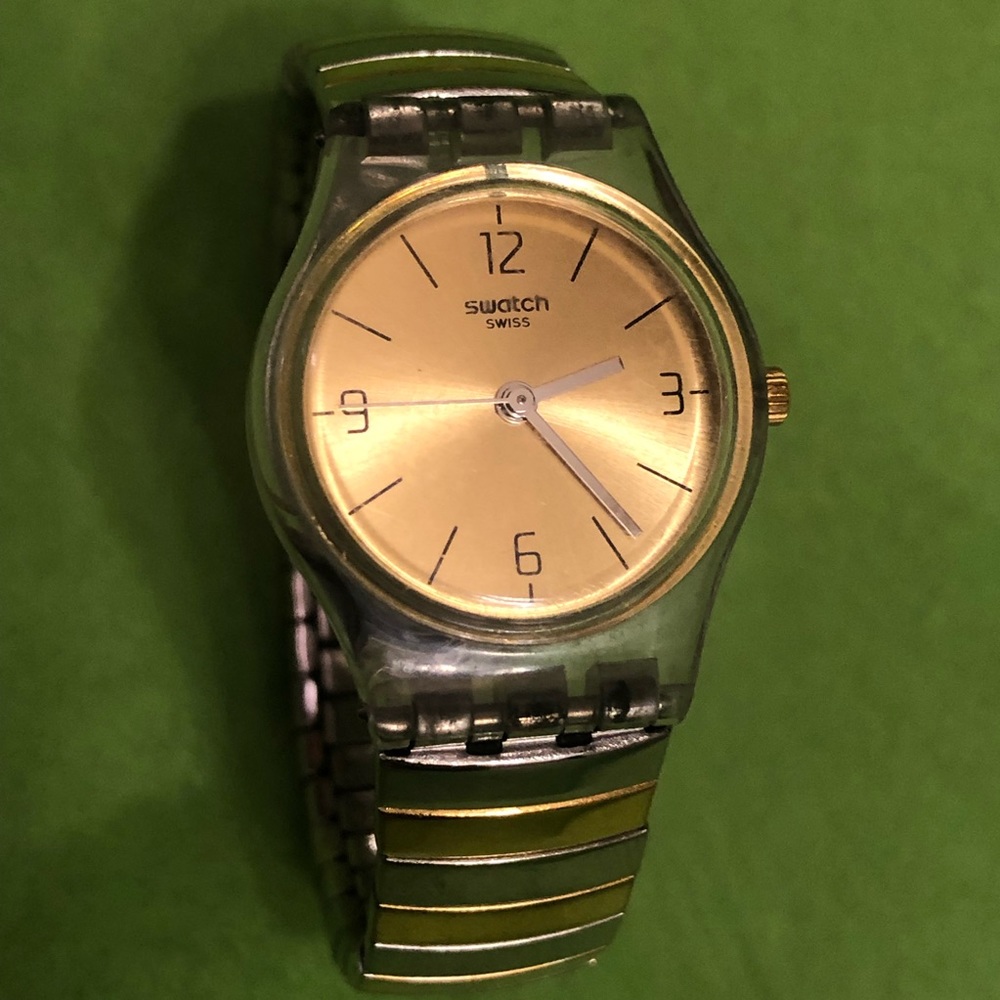 Gold Silver SWATCH WATCH - Picture 8 of 13
